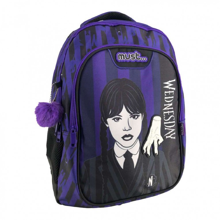 Backpack Must Wednesday Hand with 3...