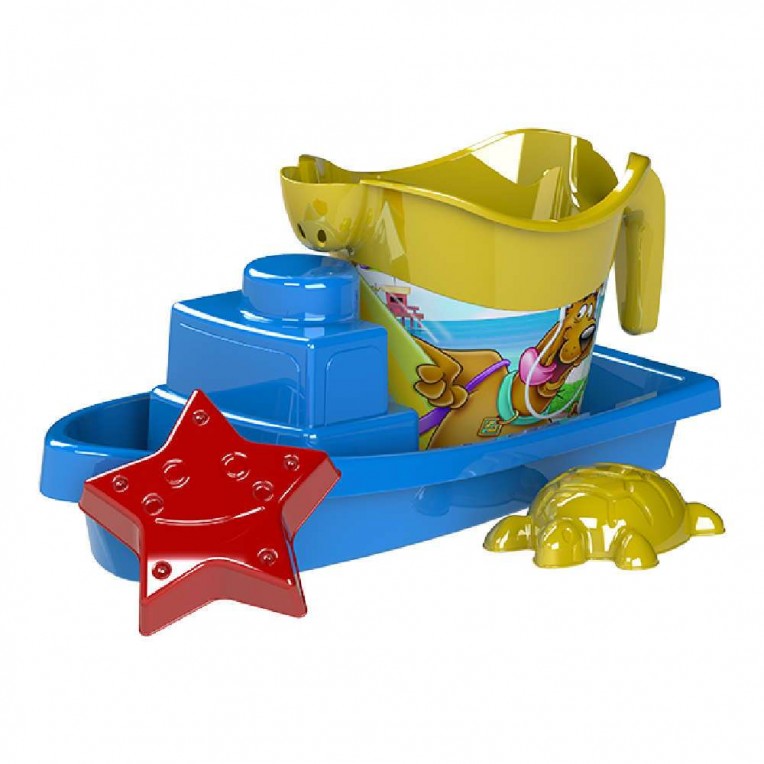Beach Toy Boat 35cm Scooby Doo with...