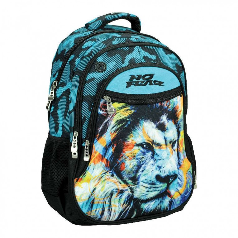 Backpack No Fear Fluo Lion (348-45031)