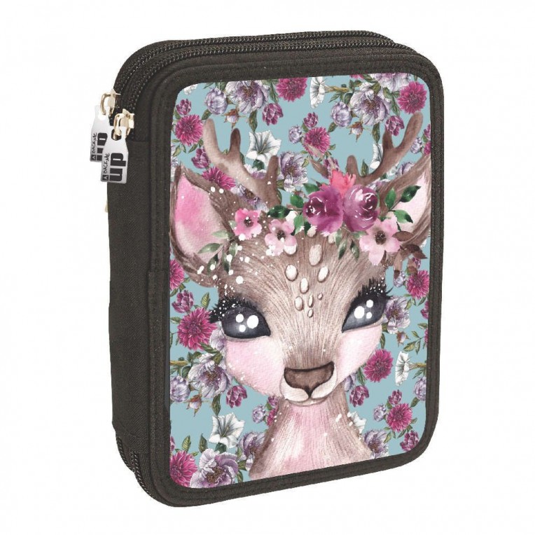 Double Decker Pouch with Filling Deer...