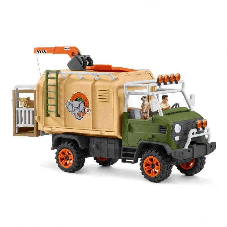 Schleich Wild Life Φορτηγό Διάσωσης...
