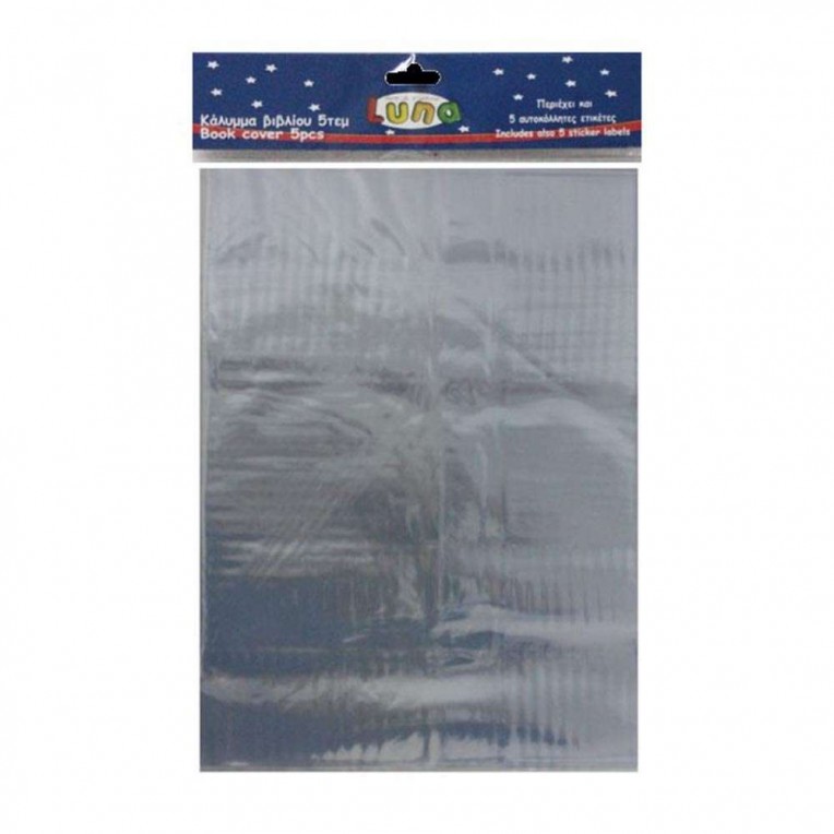 Book Cover PVC Luna Blister 17x24cm...