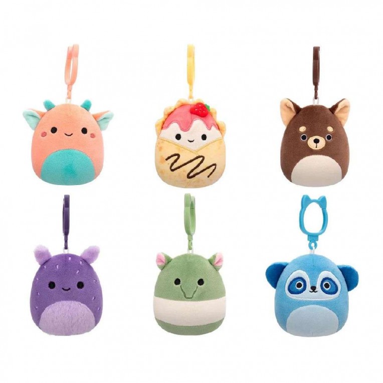 SquishMallows Plush Keychain 9cm Wave...