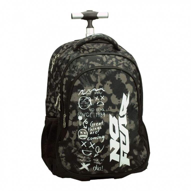 Trolley Backpack No Fear Doodles...