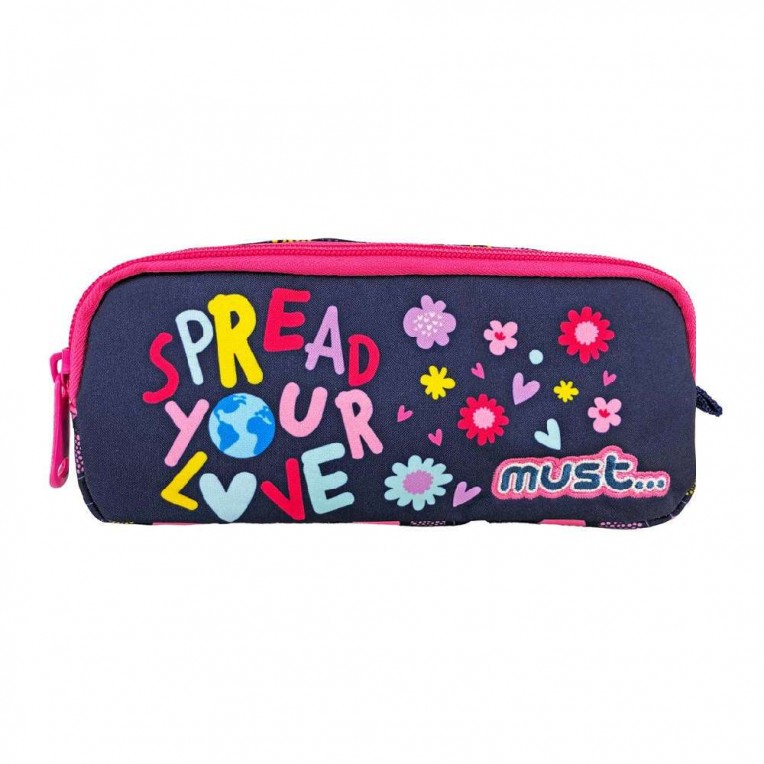 Round Pencil Case Must Energy Spread...