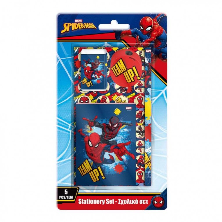 Stationary Set Marvel Spider-Man Team...