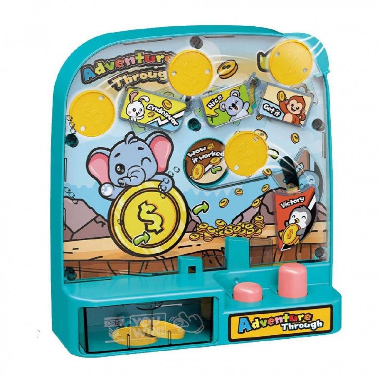 Luna Toys Board Game with Coins - 2...