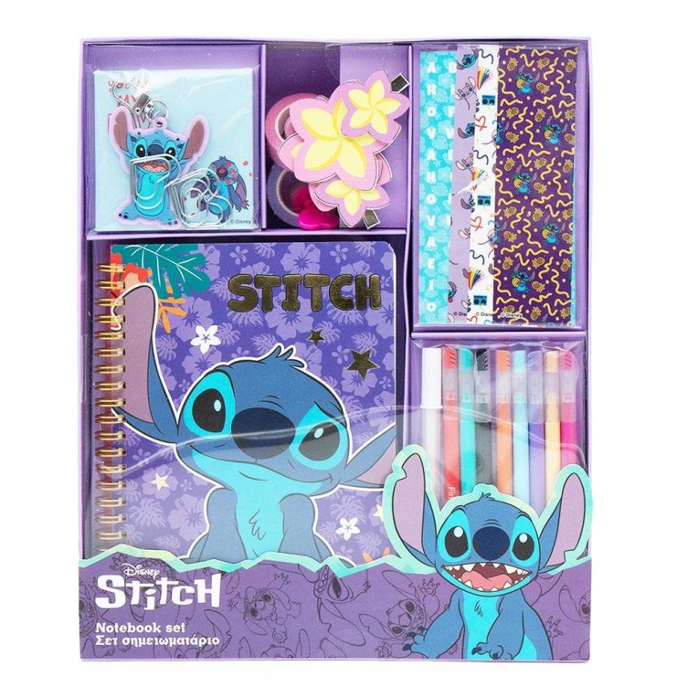 Notebook Gift Set Disney Stitch...