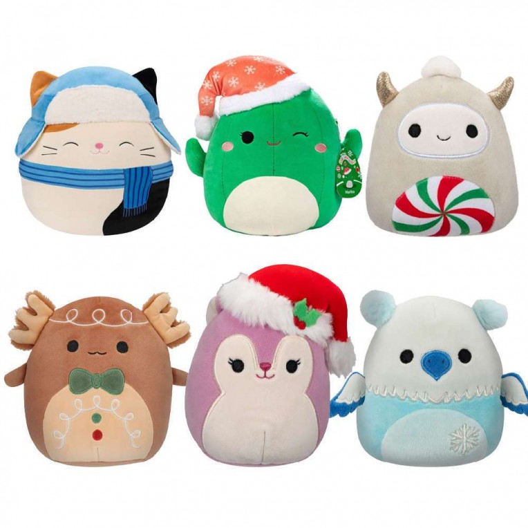 SquishMallows Plush Xmas 19εκ. Wave 2...