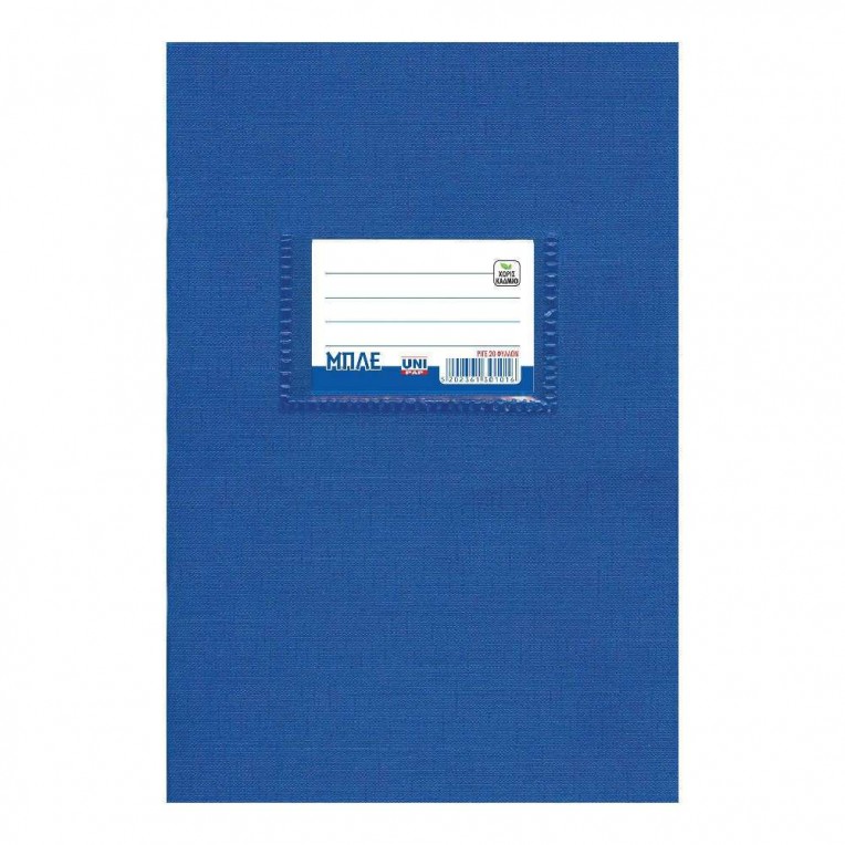 Notebook Big Frame Blue Plastic Cover...