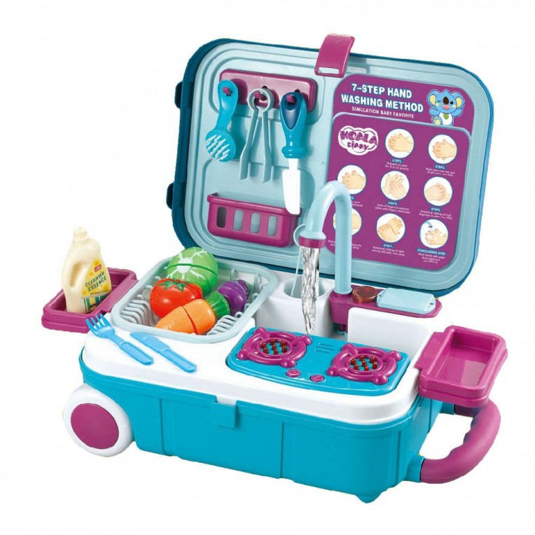 Trolley Case with Kitchen and Sink...