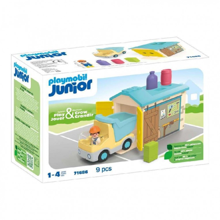 Playmobil Junior Construction Truck...