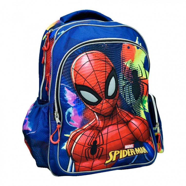 Backpack Marvel Spider-Man Silver...
