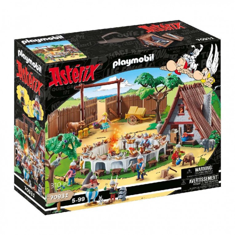 Playmobil Asterix Γιορτή στο Γαλατικό...
