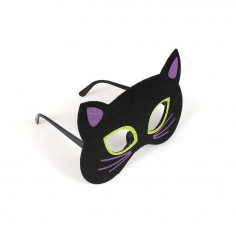 Mask Cat Black 21cm (7875) 2