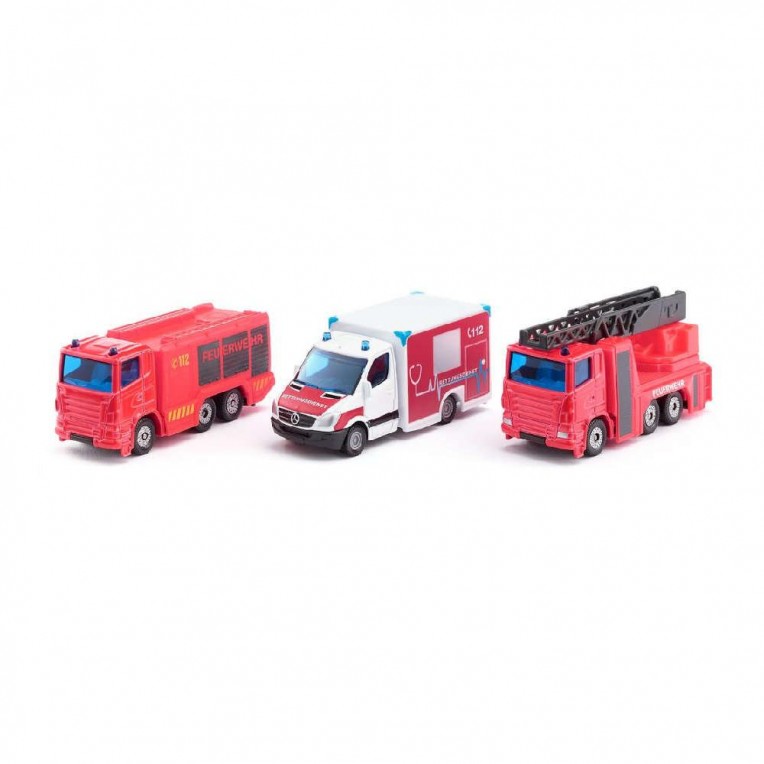 Siku Emergency Vehicles Set of 3...