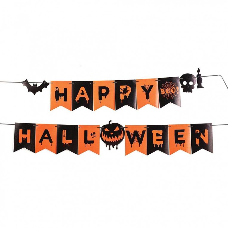 Decorative Garland Happy Halloween...