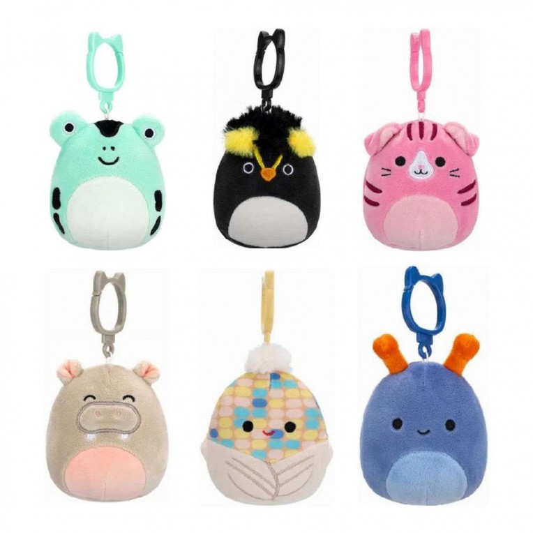 SquishMallows Plush Keychain 9cm Wave...
