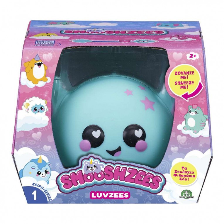 Smooshzees Luvzees Squeezable Stretchy Figure 12cm Series 1 - 8