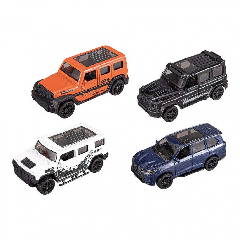 Luna Toys Μεταλλικό 4x4 Όχημα Pull...