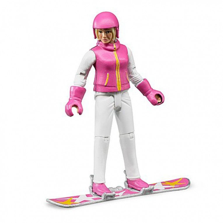 Bruder BWorld Snowboarder Figure with...
