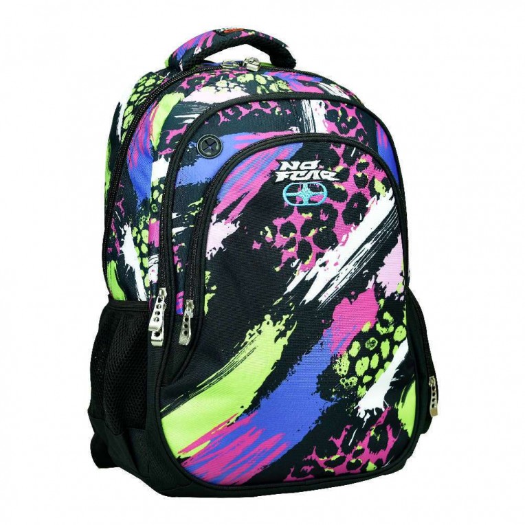Backpack No Fear Fluo Prints (348-31031)