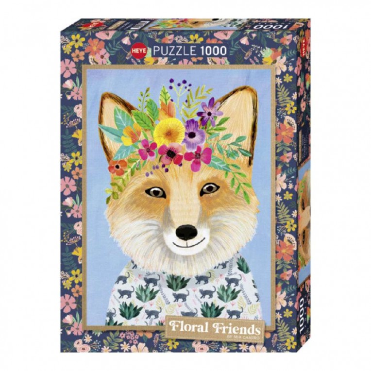 Heye Παζλ Floral Friends Friendly Fox...