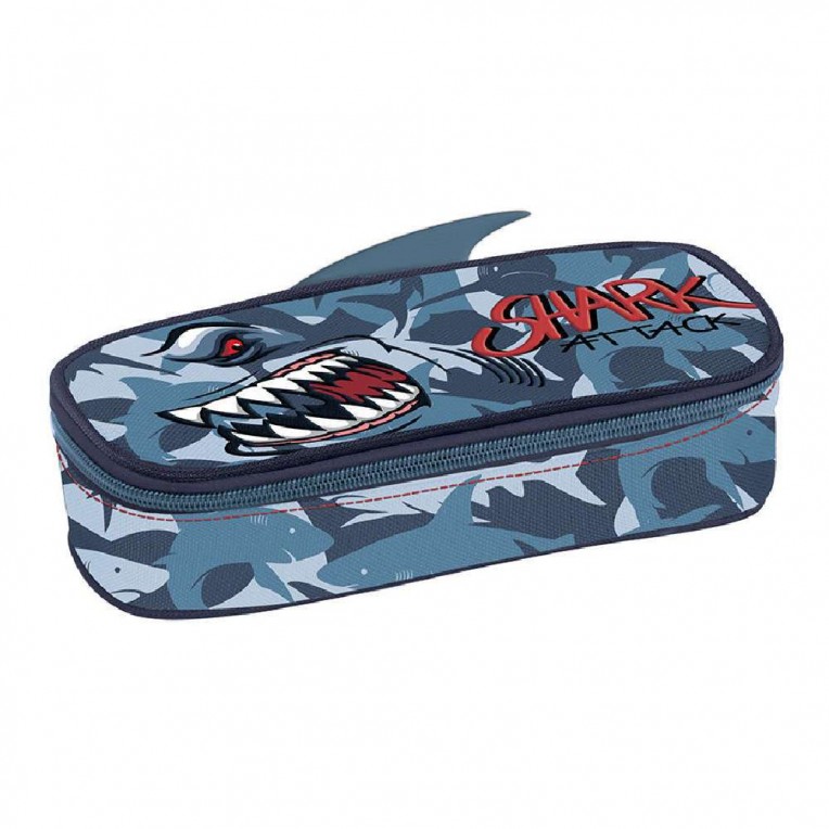 Κασετίνα Τετράγωνη Shark (241342)
