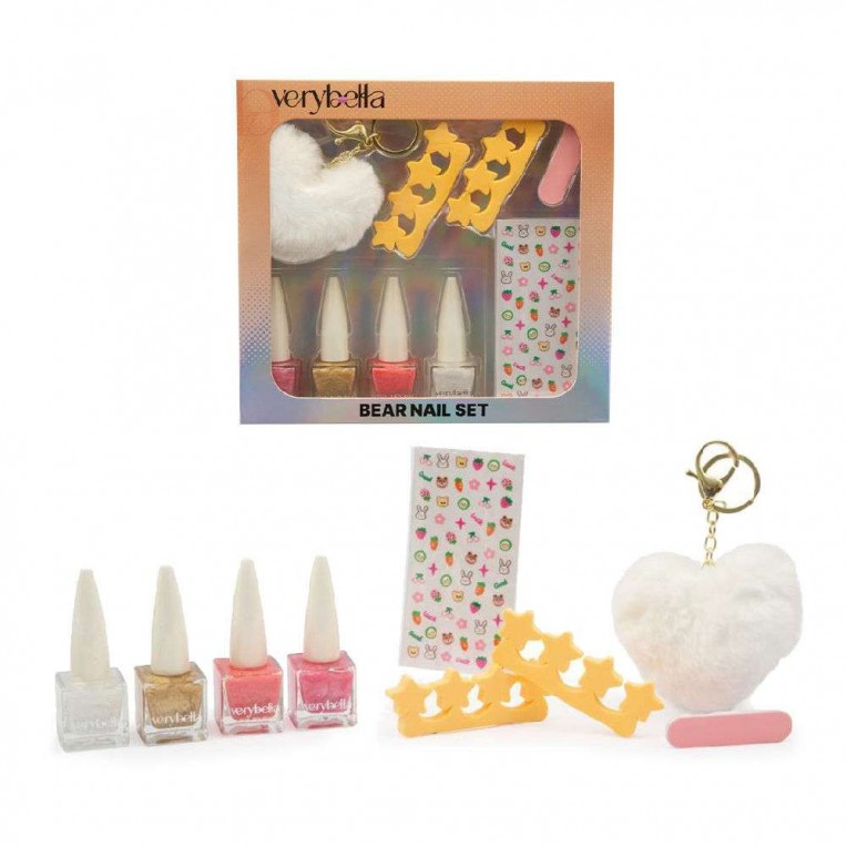 Very Bella Bear Nail Manicure Set...