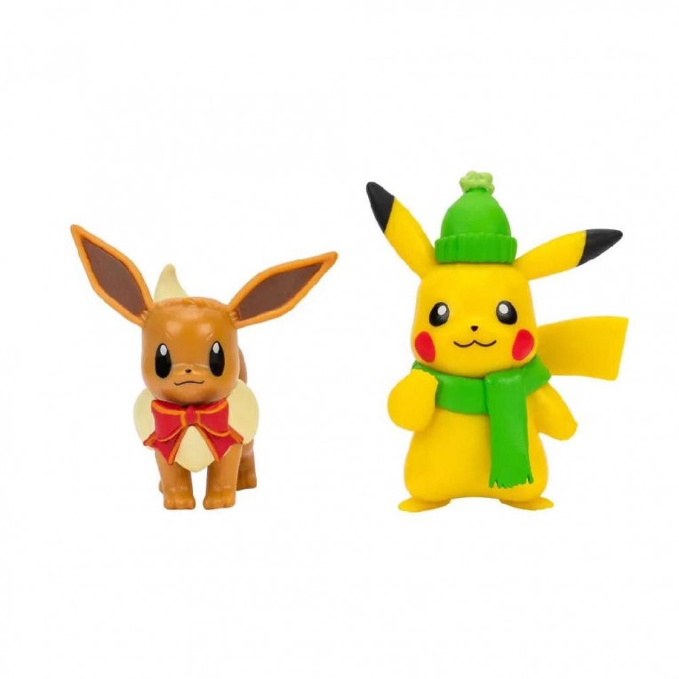 Pokemon Φιγούρες Μάχης 2-Pack X-Mas...