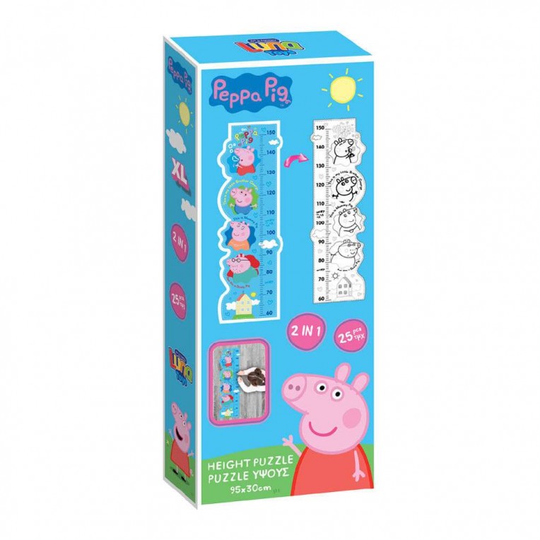 Luna Toys Coloring Height Measuring...