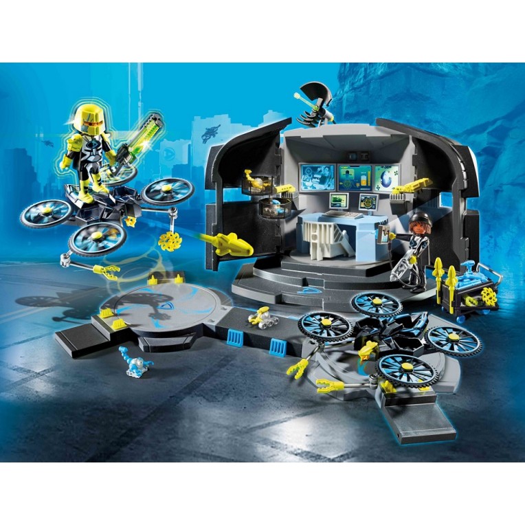 Playmobil Αρχηγείο του Dr. Drone