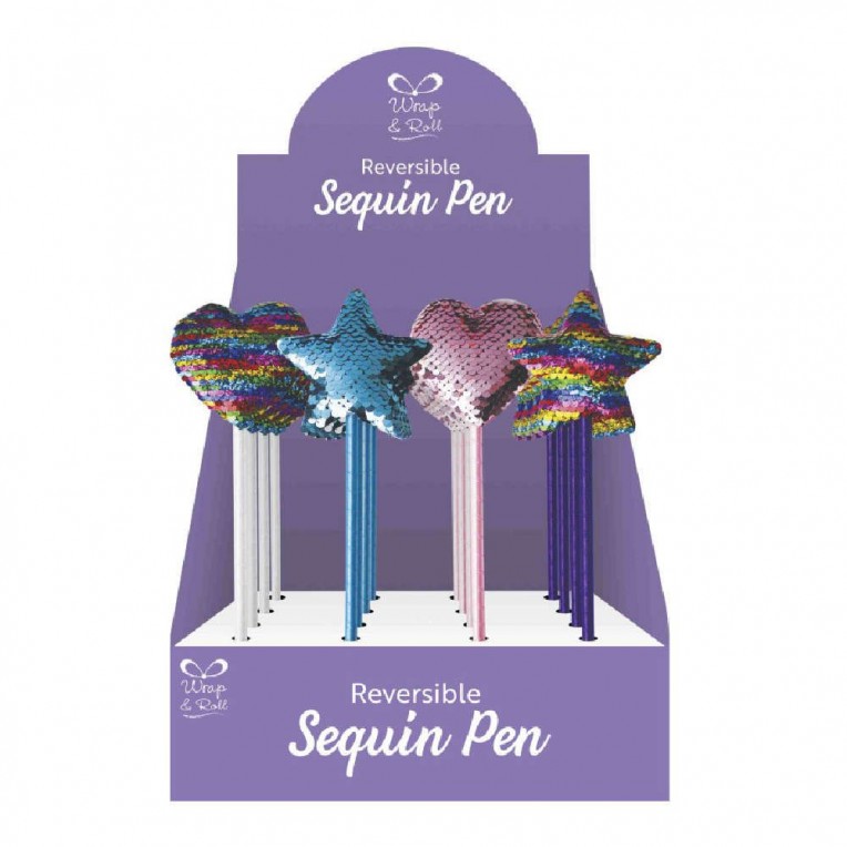 Pens with Sequin - Assorted Designs...