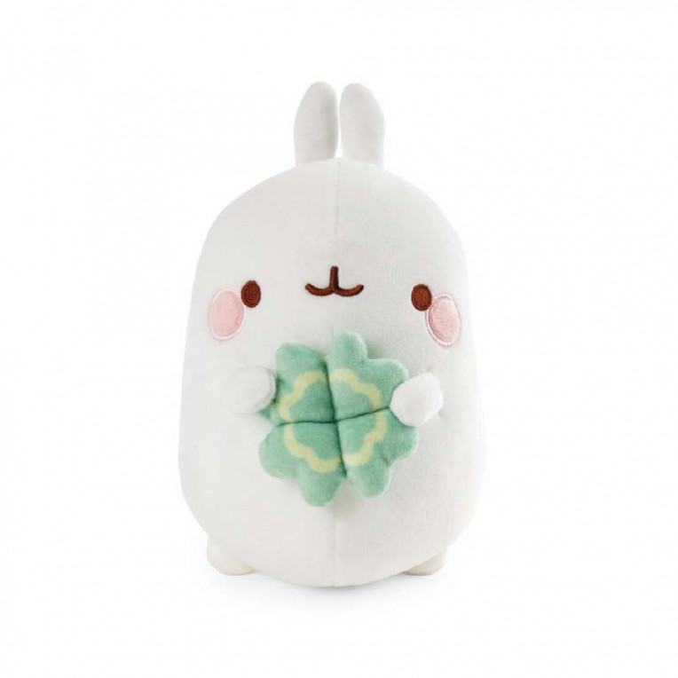 Nici Plush Molang with Clover Leaf...