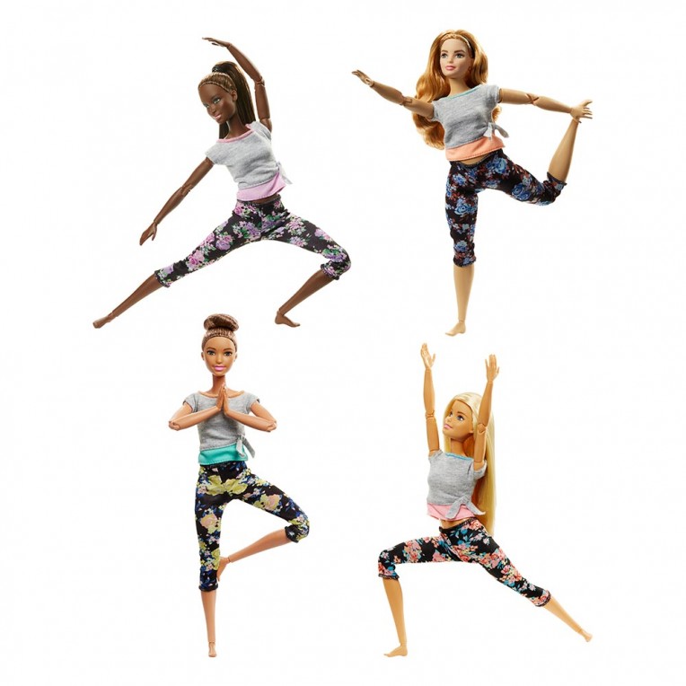 Barbie Κούκλα Νέες Αμέτρητες Κινήσεις...