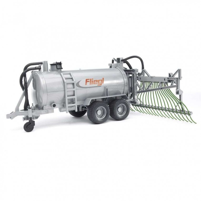 Bruder Fliegl Barrel Trailer with...