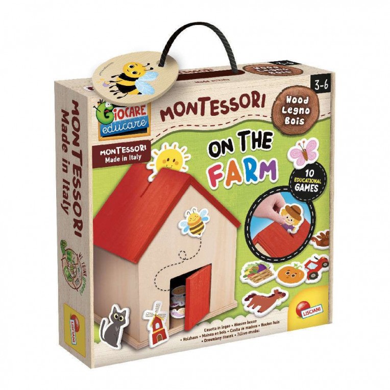Giocare Educare Montessori Baby Wood...