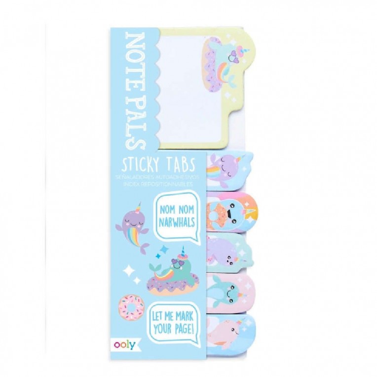 Ooly Note Pals Sticky Tabs Nom Nom...