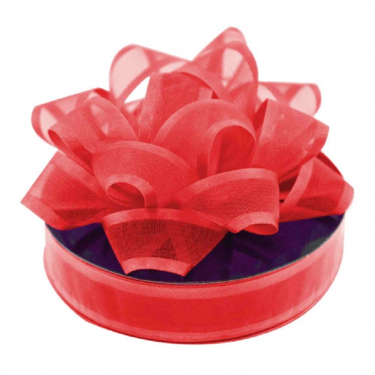 Organza Ribbon Red (31918-BC)