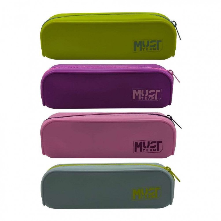 Silicone Round Pencil Case Must Team...