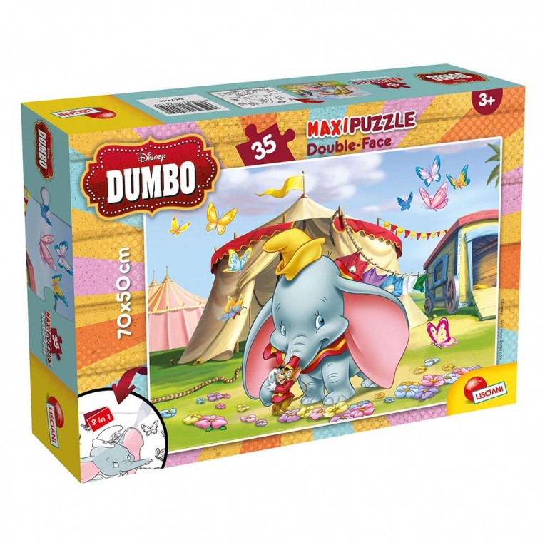 Lisciani Παζλ Maxi Double-Face Dumbo...