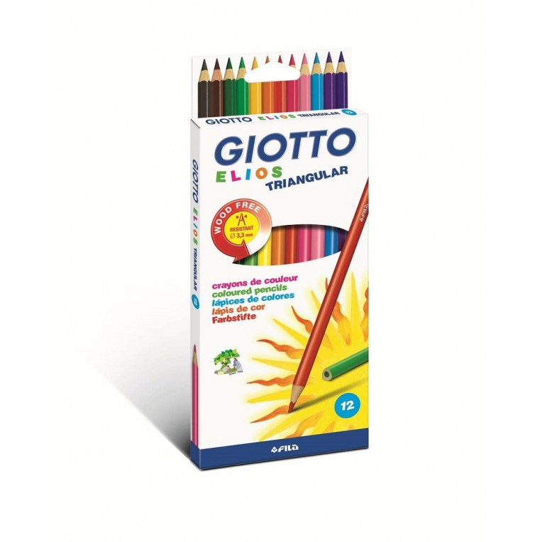 Ξυλομπογιές 12ΧΡ Giotto Elios