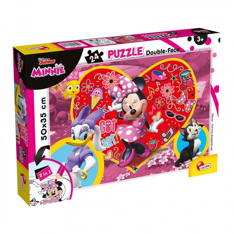 Lisciani Παζλ Double-Face Minnie...