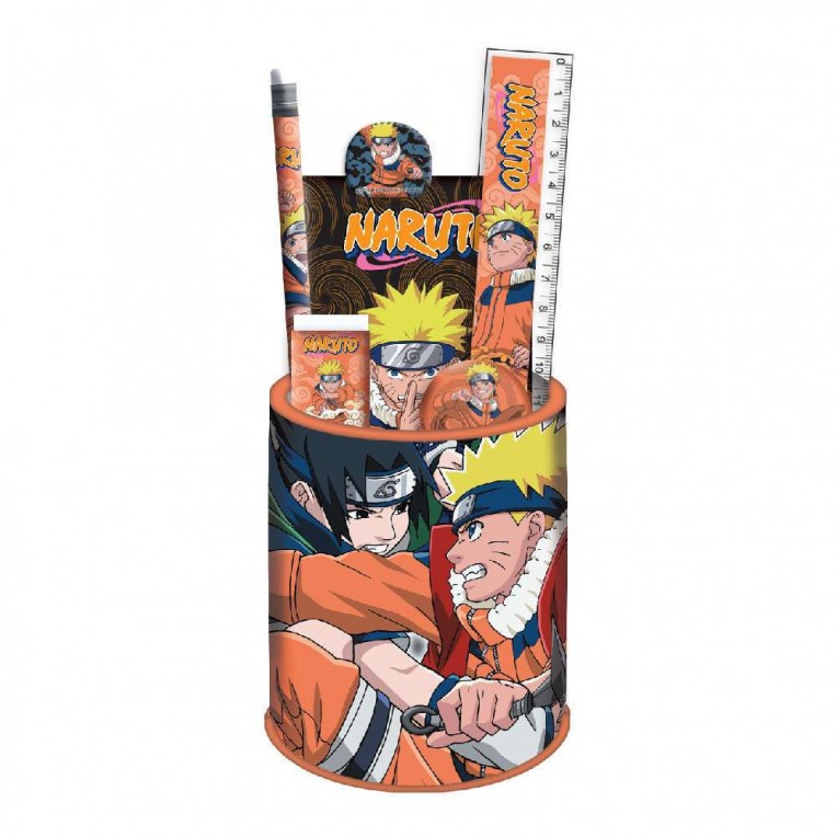 Μολυβοθήκη με Σετ Σχολικά Naruto...