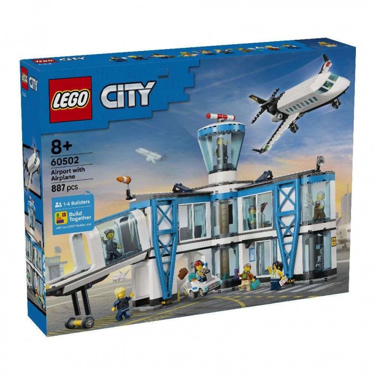 LEGO City Airport with Airplane (60502)