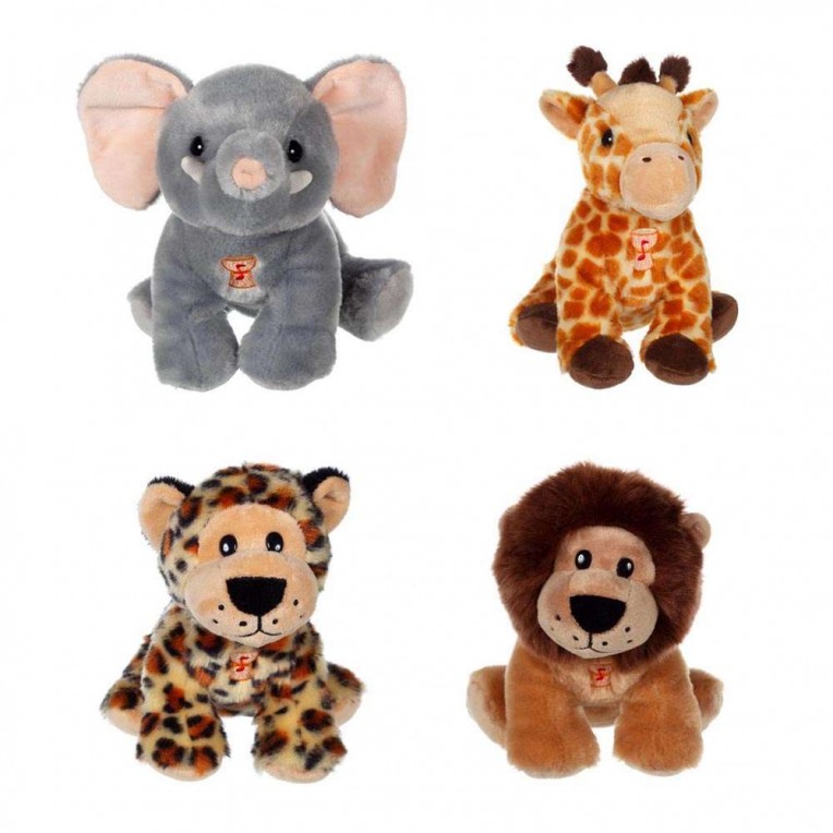 Plush Savanoos Wild Animal with Sound...