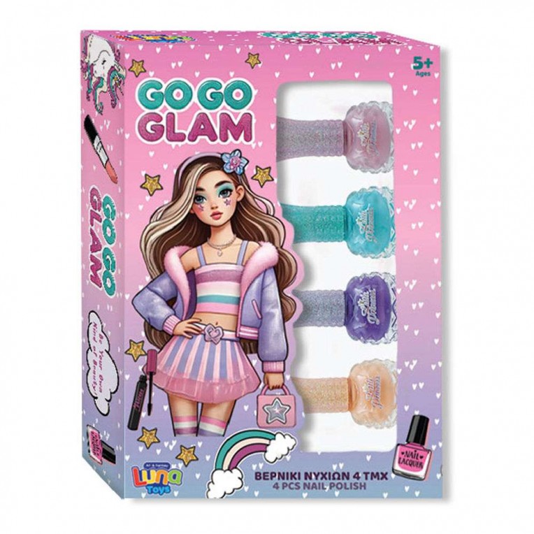 Luna Toys Go Go Glam Βερνίκια Νυχιών...