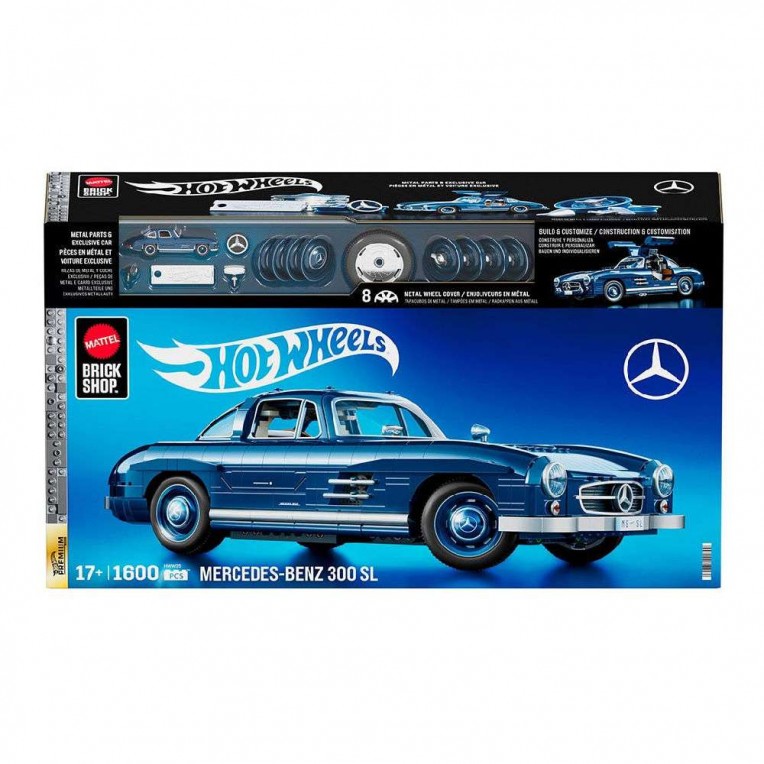 Mattel Brick Shop Hot Wheels Premium...