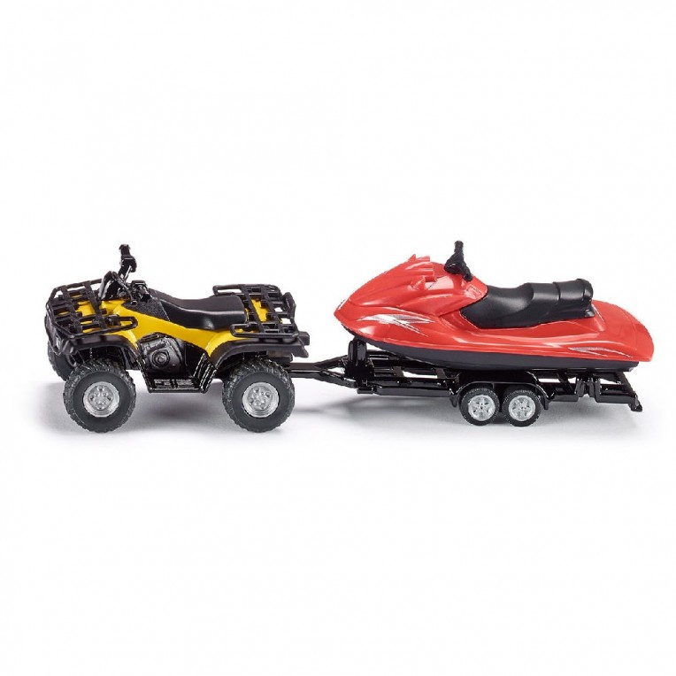 Siku Γουρούνα με Τρέιλερ και Jet Ski...