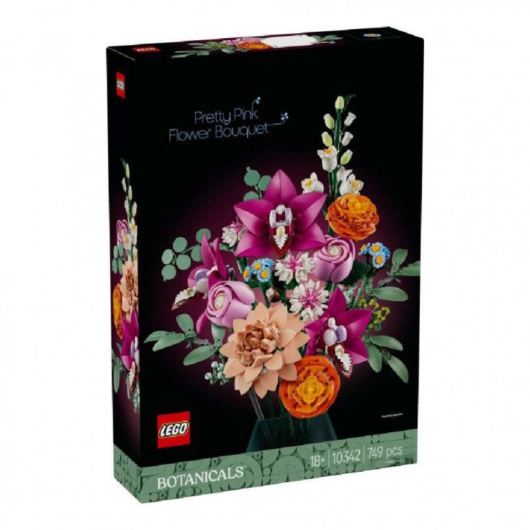 LEGO Botanical Collection Pretty Pink...